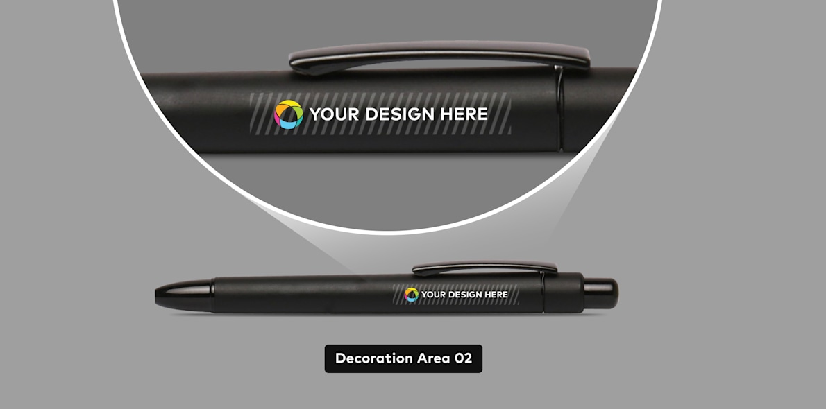 Japan Full Black Ballpoint Pens VistaPrint